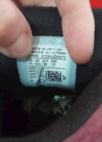 Converse Koyu Kırmızı Erkek Çocuk Bağcıklı Sneaker - Görsel 7