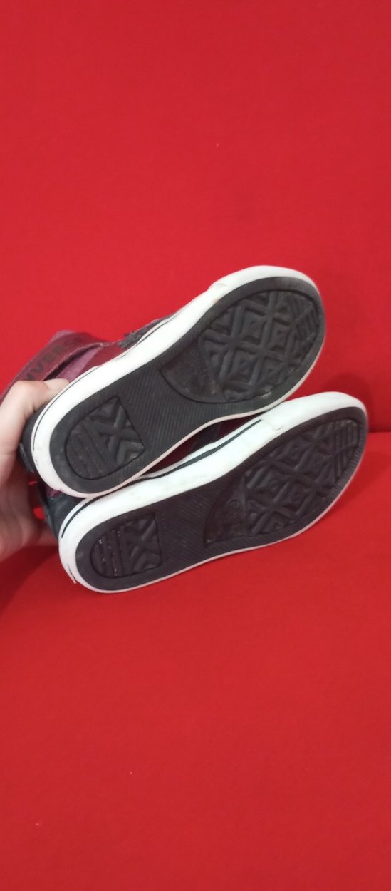 Converse Koyu Kırmızı Erkek Çocuk Bağcıklı Sneaker - Görsel 4