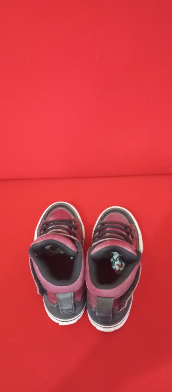 Converse Koyu Kırmızı Erkek Çocuk Bağcıklı Sneaker - Görsel 5