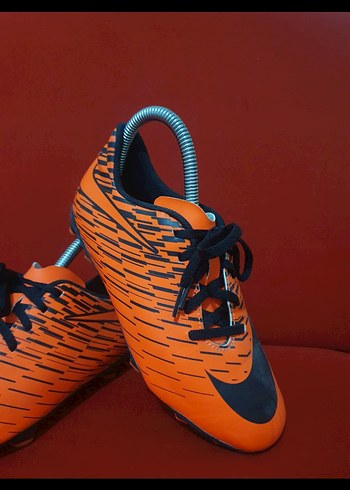 Turuncu Baskılı Erkek Futbol Ayakkabısı - Görsel 2