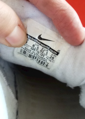 Pembe Bağcıklı Nike Kadın Spor Ayakkabı - Görsel 6