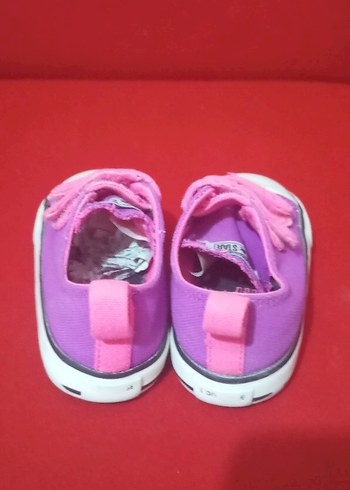 Kız Çocuk Pembe Bağcıksız Sneaker - Görsel 2