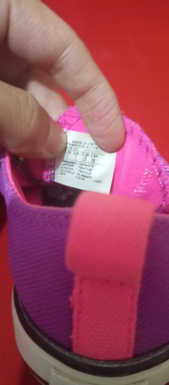 Kız Çocuk Pembe Bağcıksız Sneaker - Görsel 5