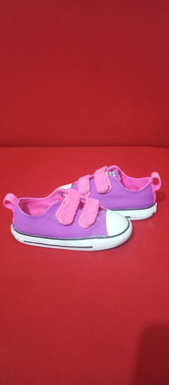 Kız Çocuk Pembe Bağcıksız Sneaker - Görsel 3