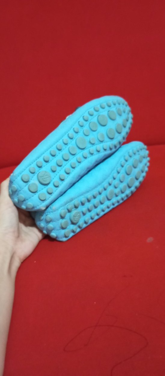 Mavi Beyaz erkek Loafer Ayakkabı - Görsel 5