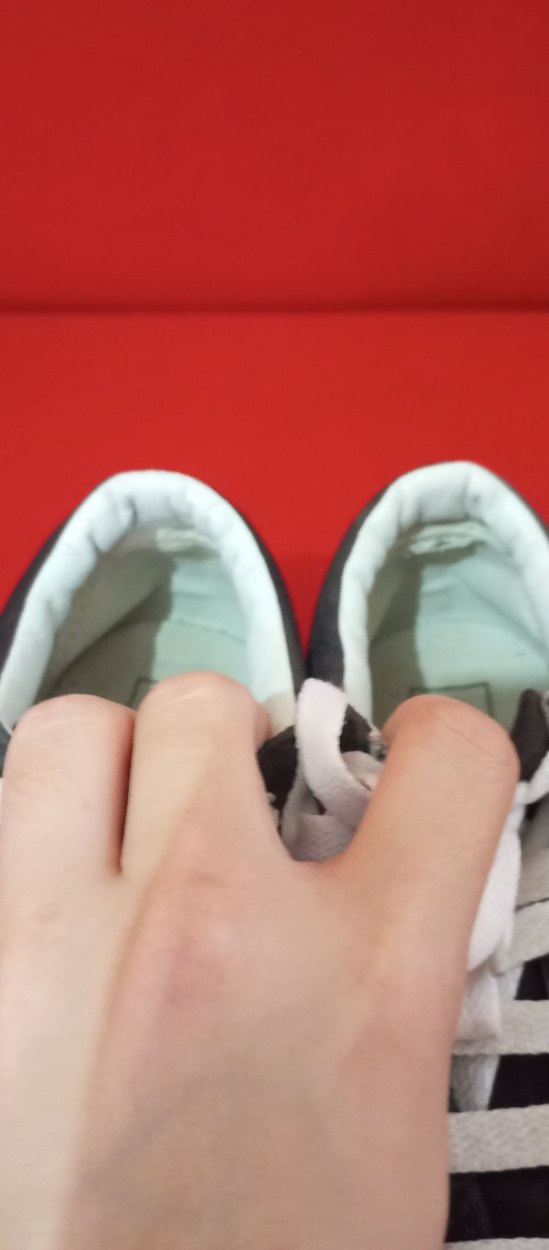 Kadın Siyah Bağcıklı Spor Ayakkabı - Görsel 4