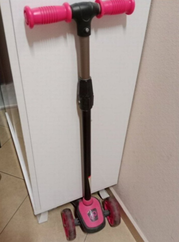 Pembe Çocuk Scooter'ı - Görsel 2