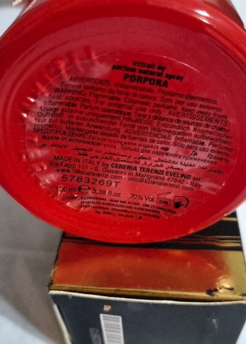 Beden TİZİANA TERENZİ PORPORA UNİSEX 100 ML NİŞ