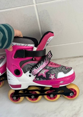 Pembe Desenli Erkek Paten - Görsel 2