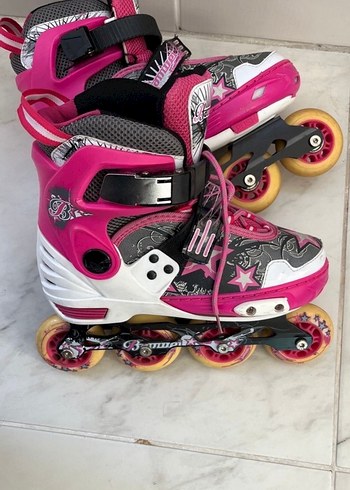 Pembe Desenli Erkek Paten - Görsel 3