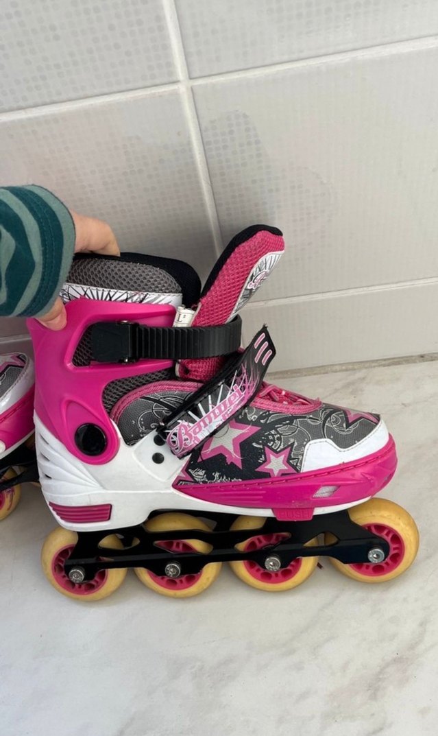 Pembe Desenli Erkek Paten - Görsel 2