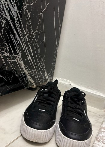 Puma Siyah Platform Spor Ayakkabı - Görsel 2