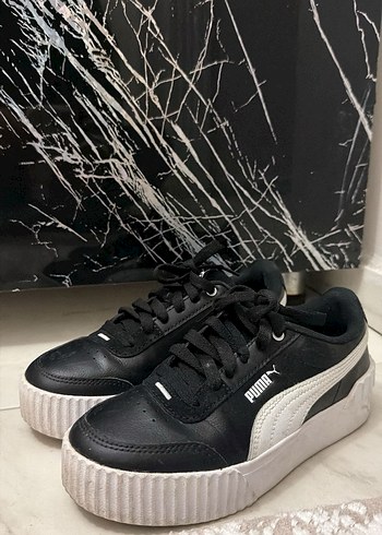 Puma Siyah Platform Spor Ayakkabı - Görsel 3