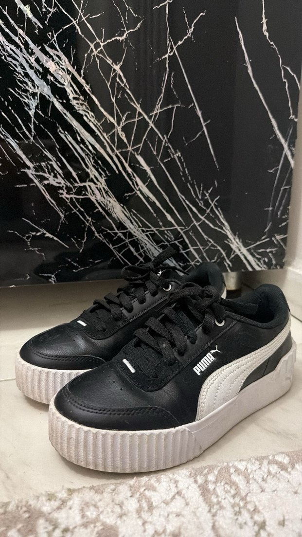 Puma Siyah Platform Spor Ayakkabı - Görsel 3