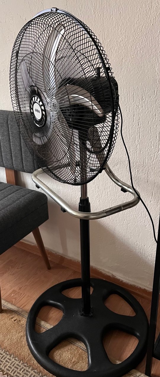 Siyah Ayaklı Vantilatör - Görsel 2