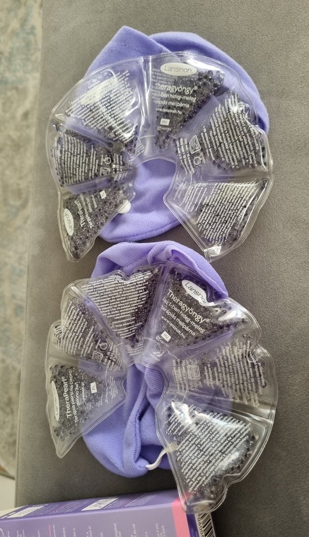 Lansinoh TheraPearl 3'ü 1 Arada Sıcak/Soğuk Göğüs Pedi - Görsel 4