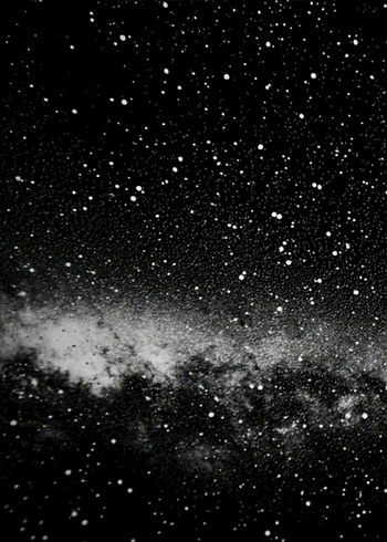 360° Dönerli Siyah  USB'li mini Galaxy projeksiyon - Görsel 5