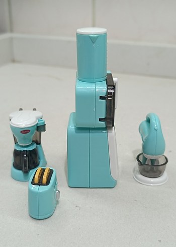 1/12 ölçekli HomeBuddy Play & Cook Mini Oyuncak Mutfak Seti - Görsel 13