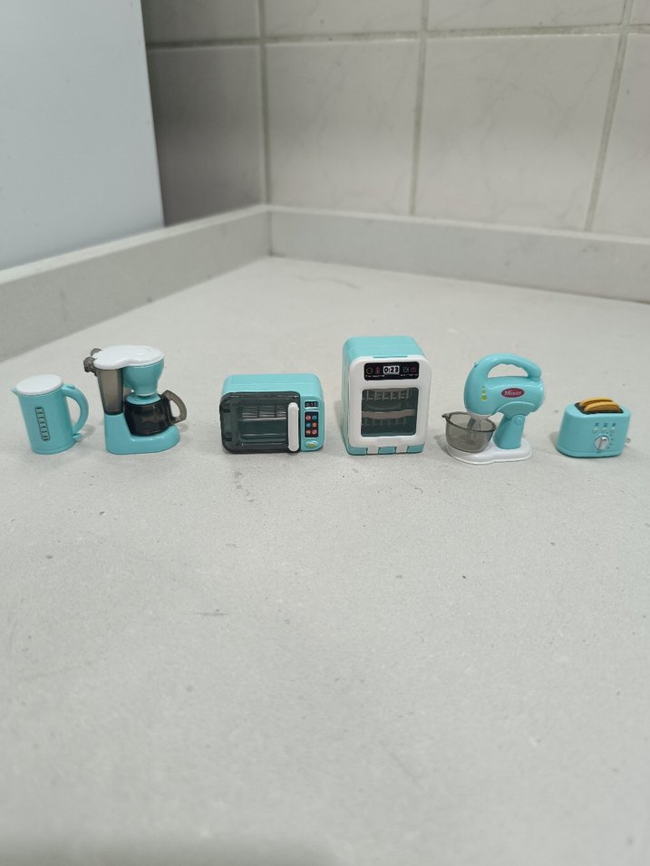 1/12 ölçekli HomeBuddy Play & Cook Mini Oyuncak Mutfak Seti - Görsel 2