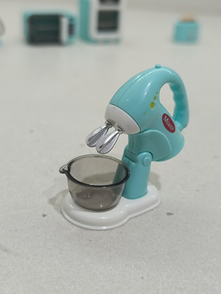 1/12 ölçekli HomeBuddy Play & Cook Mini Oyuncak Mutfak Seti - Görsel 3