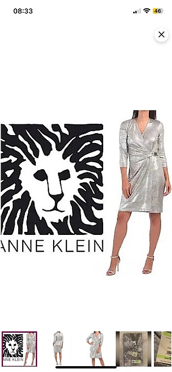 AnneKlein Gece Elbisesi