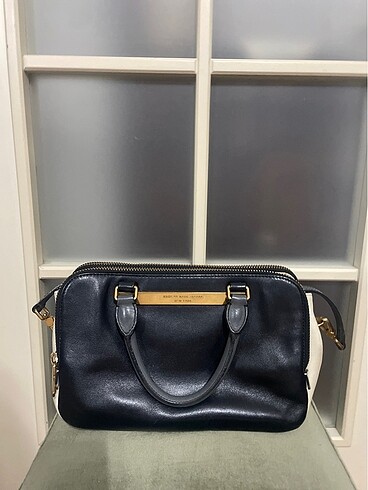 Marc by Marc Jacobs MarcbyMarcJacobs Siyah Krem Satchel Çanta