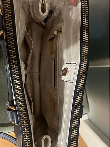 Beden MarcbyMarcJacobs Siyah Krem Satchel Çanta