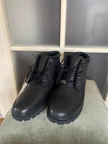 Timberland Timberland Siyah Hakiki Deri Bot