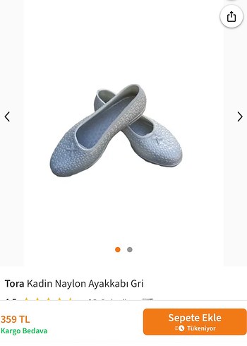 36,5 Beden beyaz Renk Gri Kadın Naylon Plaj/Bahçe Ayakkabısı