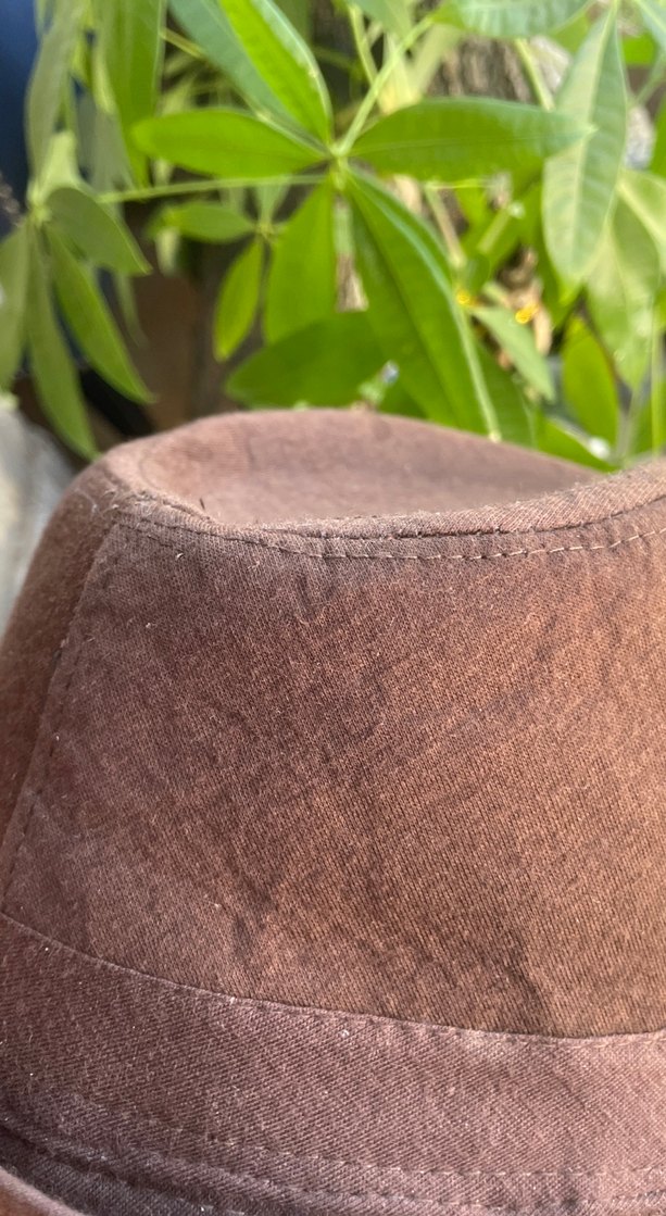 SiX Kahverengi Süet Bohem Şapka - Görsel 4