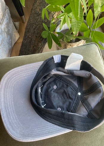 Carnatt Marka %100 Keten Gri Şapka - Görsel 5