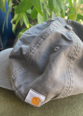 Carnatt Marka %100 Keten Gri Şapka - Görsel 3
