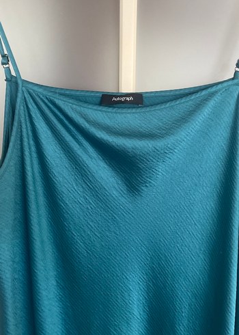 46 Beden Marks&Spencer Autograph Uzun Askılı Kokteyl Elbisesi