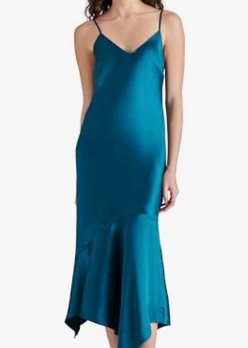 Marks&Spencer Autograph Uzun Askılı Kokteyl Elbisesi - Görsel 3