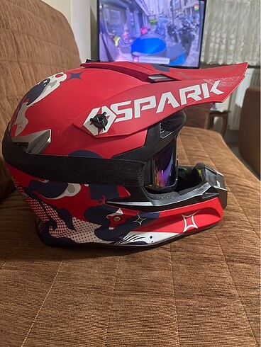 Ful face kask