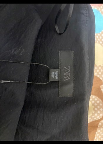 Siyah Fırfırlı Zara Mini Şort Etek - Görsel 4