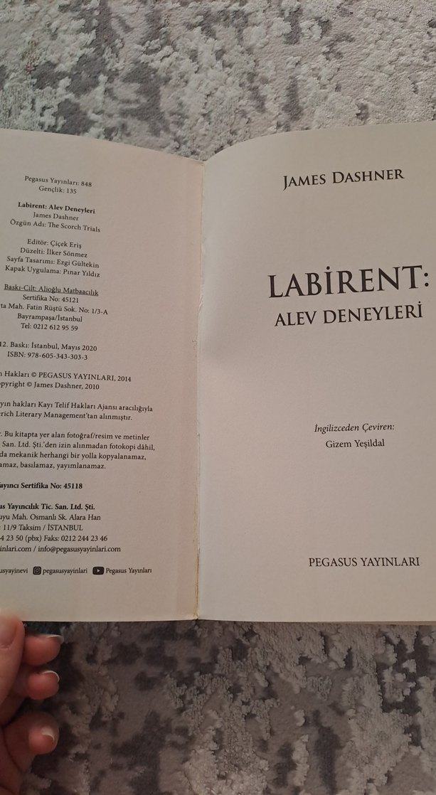 Labirent Alev Deneyleri - James Dashner - Görsel 2