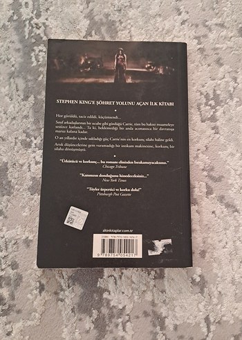 Stephen King - Göz (Carrie) Roman - Görsel 5