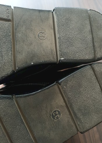 Kemerli Siyah kız çocuk Ayakkabı - Görsel 4