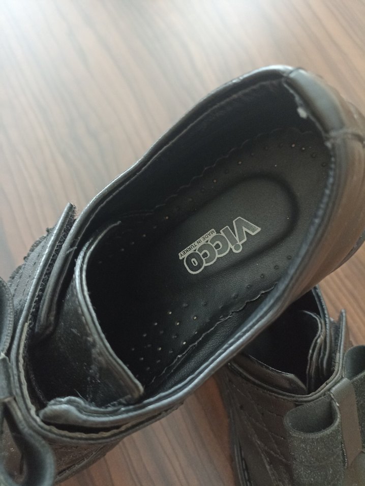 Kemerli Siyah kız çocuk Ayakkabı - Görsel 3