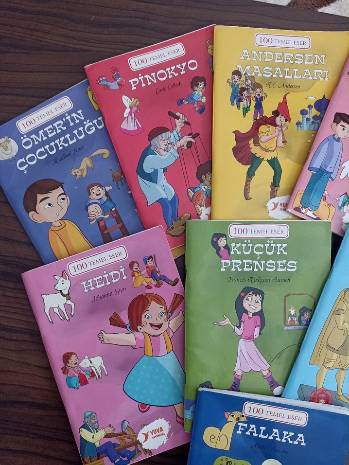 Çocuklar için Masal ve Hikaye Kitapları Seti - Görsel 2