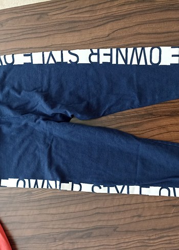 Kız Çocuk Renkli Baskılı alt-üst takım - Görsel 4