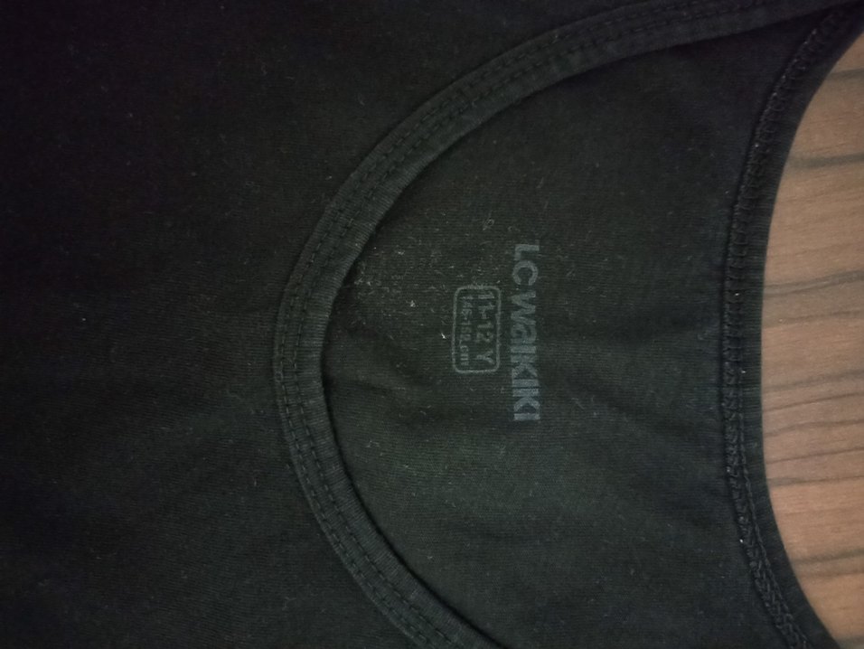 Erkek çocuk  Siyah ve Desenli Rahat Atlet - Görsel 4