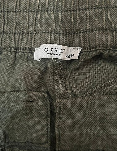 34 Beden yeşil Renk Oxxo kargo pantolon