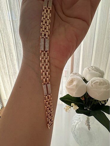 Rose taşlı bileklik