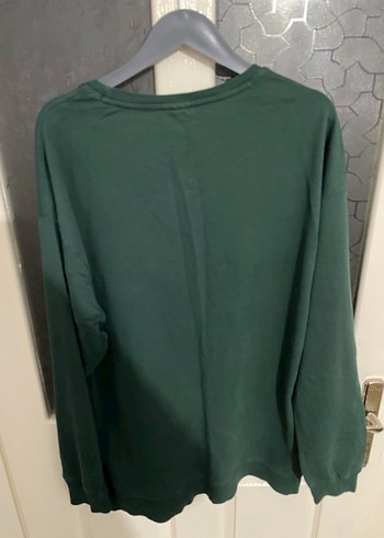 USPA Erkek Yeşil Sweatshirt - Görsel 3