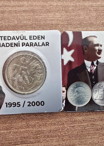 25 BİN LİRA Madeni Para