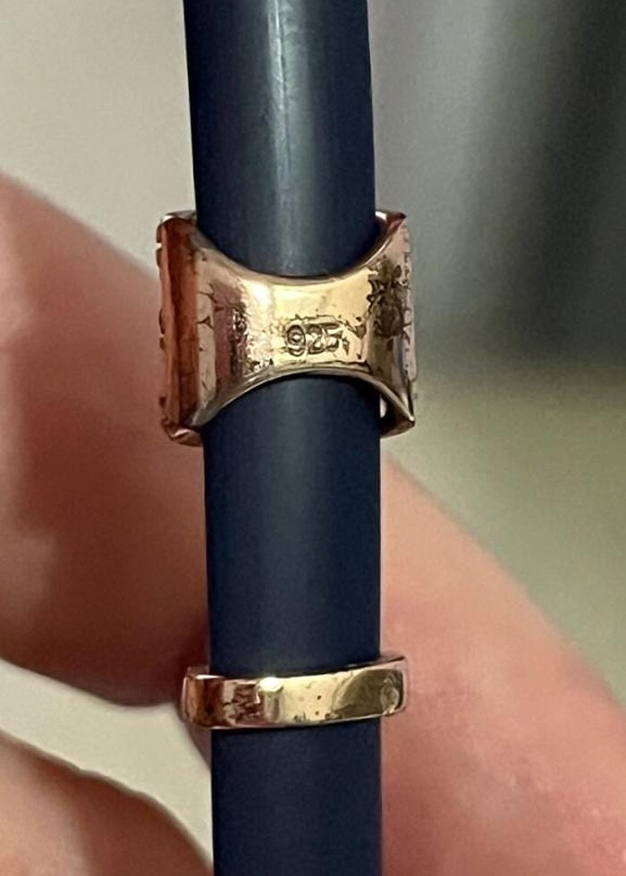 Gümüş aksesuarlı Lacivert Bileklik - Görsel 3