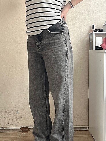 Defacto Gri Kot pantalon