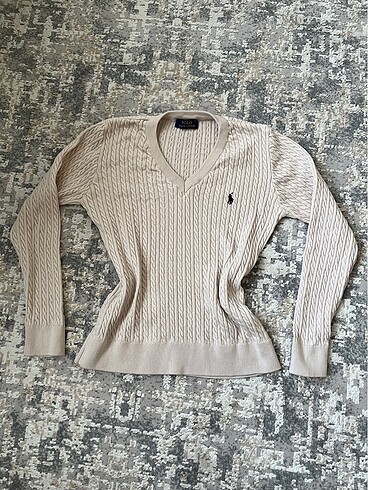 Krem renk POLO RALPH LAUREN kazak